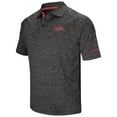 thumbnail image 1 of Men's Colosseum Black Arkansas Razorbacks Big & Tall Down Swing Polo, 1 of 5