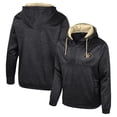 thumbnail image 1 of Men's Colosseum Black Colorado Buffaloes Cypher Half-Zip Hoodie, 1 of 3