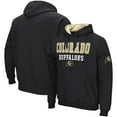 thumbnail image 1 of Men's Colosseum Black Colorado Buffaloes Sunrise Pullover Hoodie, 1 of 3