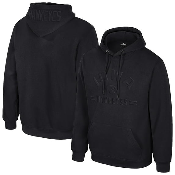 Men's Colosseum Black Iowa Hawkeyes New Member Hoodie