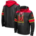 thumbnail image 1 of Men's Colosseum Black Maryland Terrapins 2.0 Lace-Up Pullover Hoodie, 1 of 3