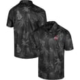 thumbnail image 1 of Men's Colosseum Black Ohio State Buckeyes Big & Tall Palms Polo, 1 of 3