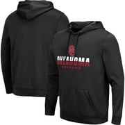 COLOSSEUM ATHLETICS Men's Colosseum Black Oklahoma Sooners Lantern Pullover Hoodie