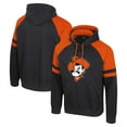 thumbnail image 1 of Men's Colosseum  Black Oklahoma State Cowboys Todd Raglan Pullover Hoodie, 1 of 3