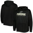 thumbnail image 1 of Men's Colosseum Black Purdue Boilermakers Team Lantern Pullover Hoodie, 1 of 3