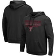thumbnail image 1 of Men's Colosseum Black Texas Tech Red Raiders Blackout 3.0 Pullover Hoodie, 1 of 3