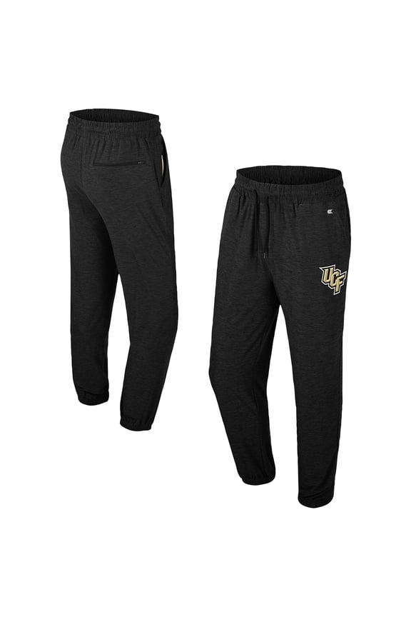 Men's Colosseum Black UCF Knights Revolution Jogger Pants