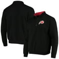 thumbnail image 1 of Men's Colosseum Black Utah Utes Tortugas Logo Quarter-Zip Jacket, 1 of 3