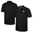 thumbnail image 1 of Men's Colosseum  Black Vanderbilt Commodores Marshall Polo, 1 of 3
