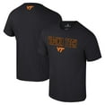 thumbnail image 1 of Men's Colosseum Black Virginia Tech Hokies Color Pop Active Blend T-Shirt, 1 of 3