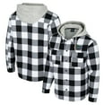 thumbnail image 1 of Men's Colosseum Black/White Florida Gators Buffalo Plaid Full-Zip Jacket, 1 of 3