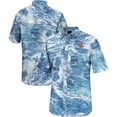 thumbnail image 1 of Men's Colosseum  Blue Syracuse Orange Realtree Aspect Charter Full-Button Fishing Shirt, 1 of 3