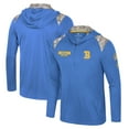 thumbnail image 1 of Men's Colosseum Blue UCLA Bruins OHT Military Appreciation Quarter-Zip Hoodie Jacket, 1 of 4