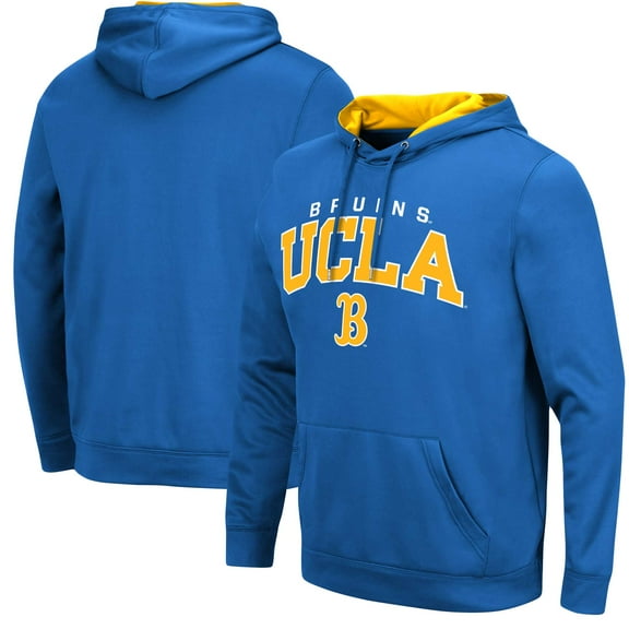 Men's Colosseum Blue UCLA Bruins Resistance-Pullover Hoodie
