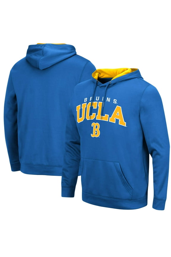 Men's Colosseum Blue UCLA Bruins Resistance-Pullover Hoodie