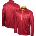thumbnail image 1 of Men's Colosseum  Cardinal Iowa State Cyclones The Machine Half-Zip Jacket, 1 of 3