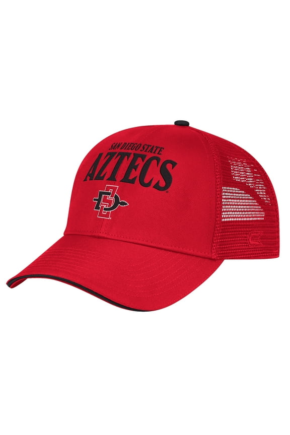 Men's Colosseum Cardinal San Diego State Aztecs Wyatt Adjustable Hat