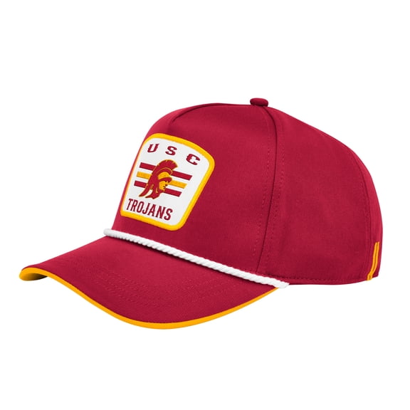Men's Colosseum Cardinal USC Trojans Hits the Road Podium Adjustable Hat
