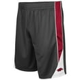 thumbnail image 1 of Men's Colosseum Charcoal Arkansas Razorbacks Turnover Shorts, 1 of 2