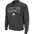 thumbnail image 1 of Men's Colosseum Charcoal Army Black Knights Arch & Logo Crew Neck Sweatshirt, 1 of 4