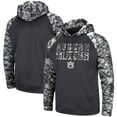 thumbnail image 1 of Men's Colosseum Charcoal Auburn Tigers OHT Military Appreciation Digital Camo Pullover Hoodie, 1 of 4