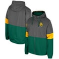 thumbnail image 1 of Men's Colosseum Charcoal Baylor Bears Miles Full-Zip Hoodie Jacket, 1 of 3