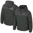 thumbnail image 1 of Men's Colosseum Charcoal Colorado Buffaloes Nightman Full-Zip Hoodie Puffer Jacket, 1 of 3