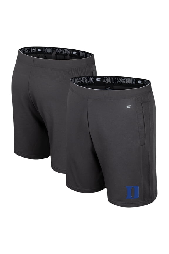 Men's Colosseum Charcoal Duke Blue Devils Forget Shorts