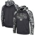 thumbnail image 1 of Men's Colosseum Charcoal Florida Gators OHT Military Appreciation Digital Camo Pullover Hoodie, 1 of 4