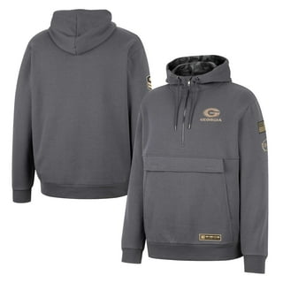 Green Bay Packers Nike 2023 Salute to Service Hoodie Medium Ale