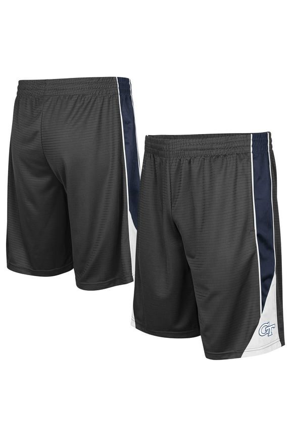 Men's Colosseum Charcoal Georgia Tech Yellow Jackets Turnover Shorts