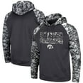 thumbnail image 1 of Men's Colosseum Charcoal Iowa Hawkeyes OHT Military Appreciation Digital Camo Pullover Hoodie, 1 of 4
