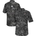 thumbnail image 1 of Men's Colosseum  Charcoal NC State Wolfpack Realtree Aspect Charter Full-Button Fishing Shirt, 1 of 3