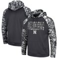 thumbnail image 1 of Men's Colosseum Charcoal Nebraska Huskers OHT Military Appreciation Digital Camo Pullover Hoodie, 1 of 4