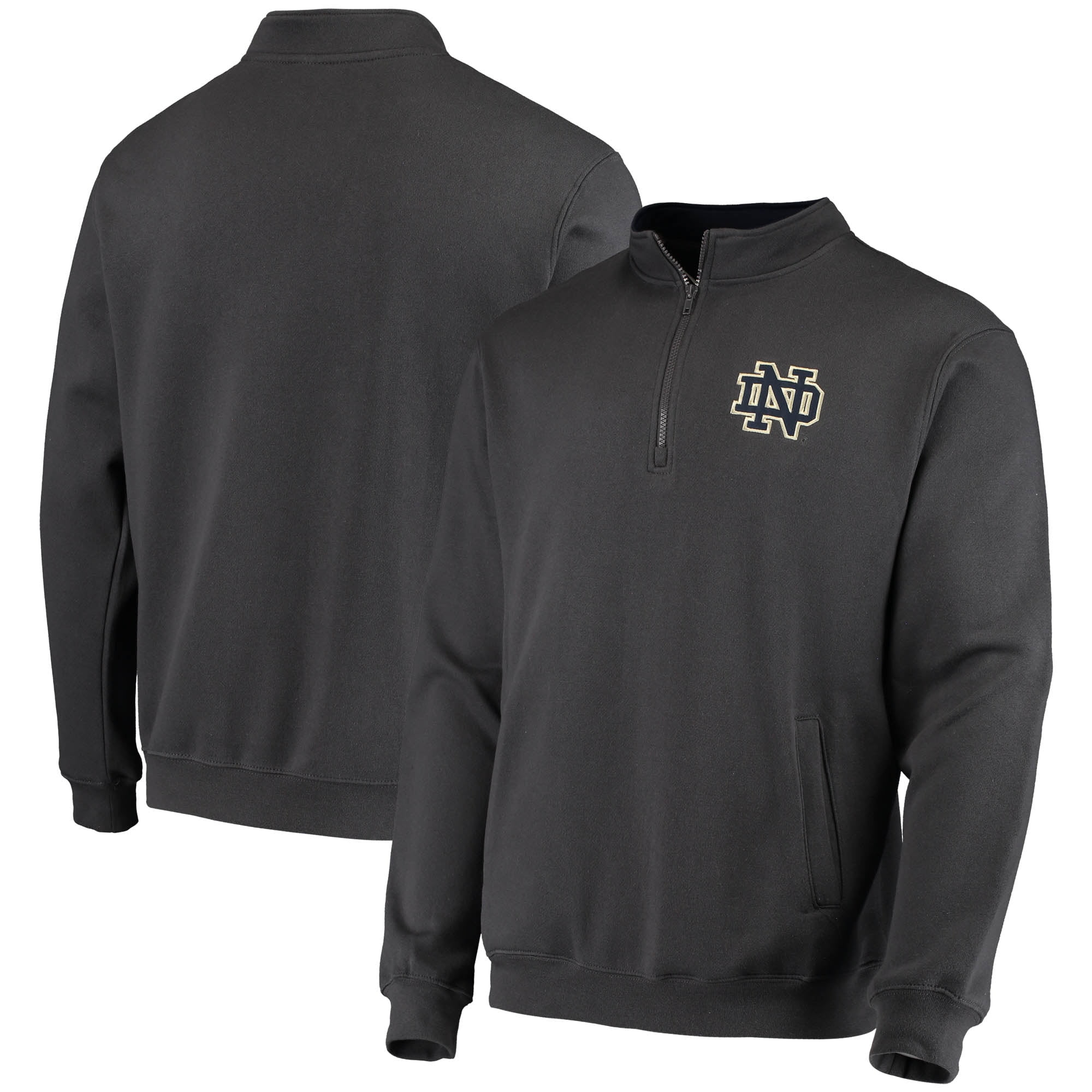 Men's Colosseum Charcoal Notre Dame Fighting Irish Tortugas Logo ...