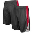thumbnail image 1 of Men's Colosseum Charcoal Ohio State Buckeyes Team Turnover Shorts, 1 of 3