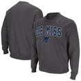 thumbnail image 1 of Men's Colosseum Charcoal Ole Miss Rebels Arch & Logo Pullover Sweatshirt, 1 of 3