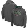 thumbnail image 1 of Men's Colosseum  Charcoal UAB Blazers Arch & Logo Hoodie, 1 of 3