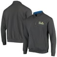 thumbnail image 1 of Men's Colosseum Charcoal UCLA Bruins Tortugas Logo Quarter-Zip Jacket, 1 of 3