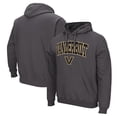 thumbnail image 1 of Men's Colosseum  Charcoal Vanderbilt Commodores Arch & Logo Pullover Hoodie, 1 of 3
