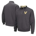 thumbnail image 1 of Men's Colosseum Charcoal Vanderbilt Commodores Tortugas Quarter-Zip Jacket, 1 of 3