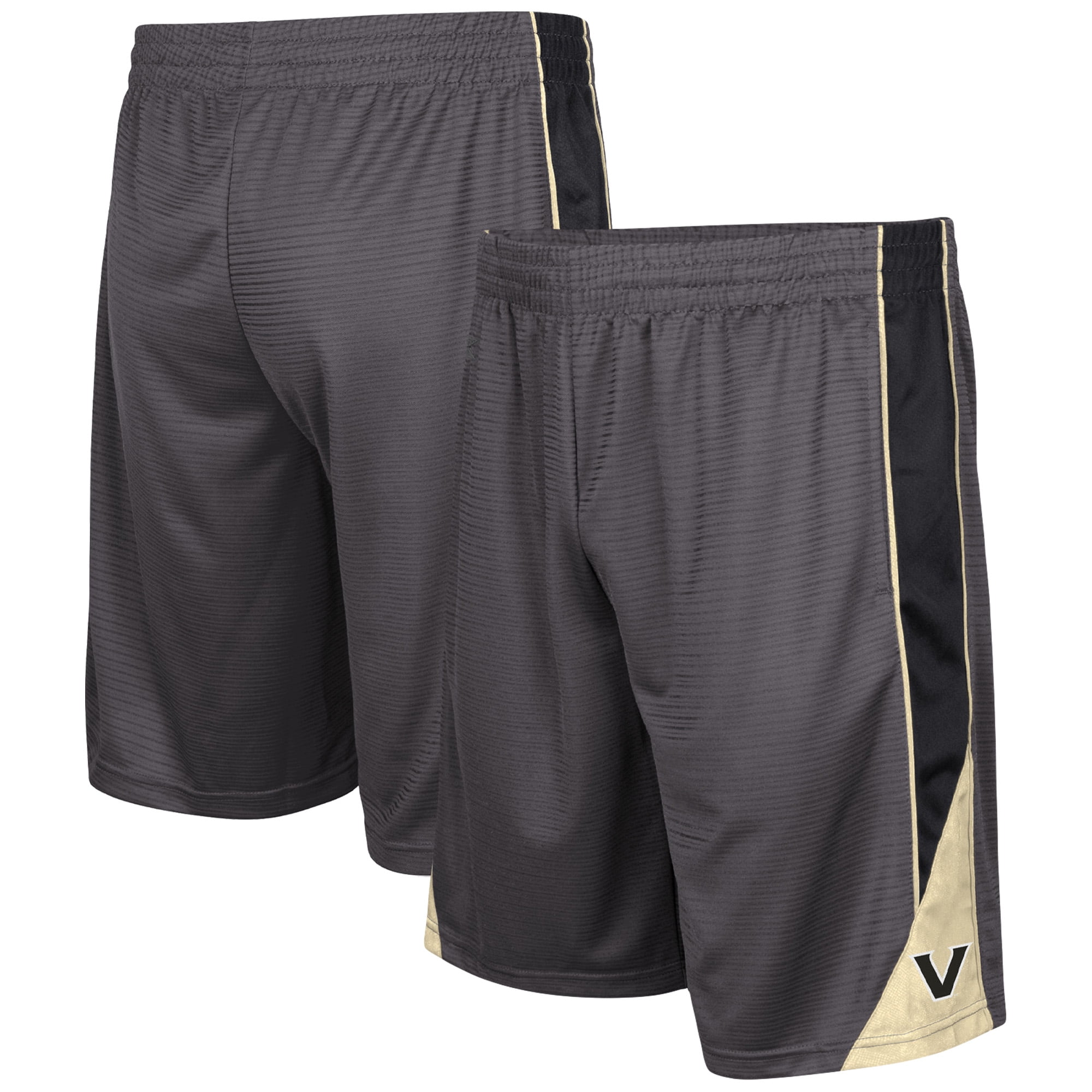 Men's Colosseum Charcoal Pitt Panthers Turnover Shorts