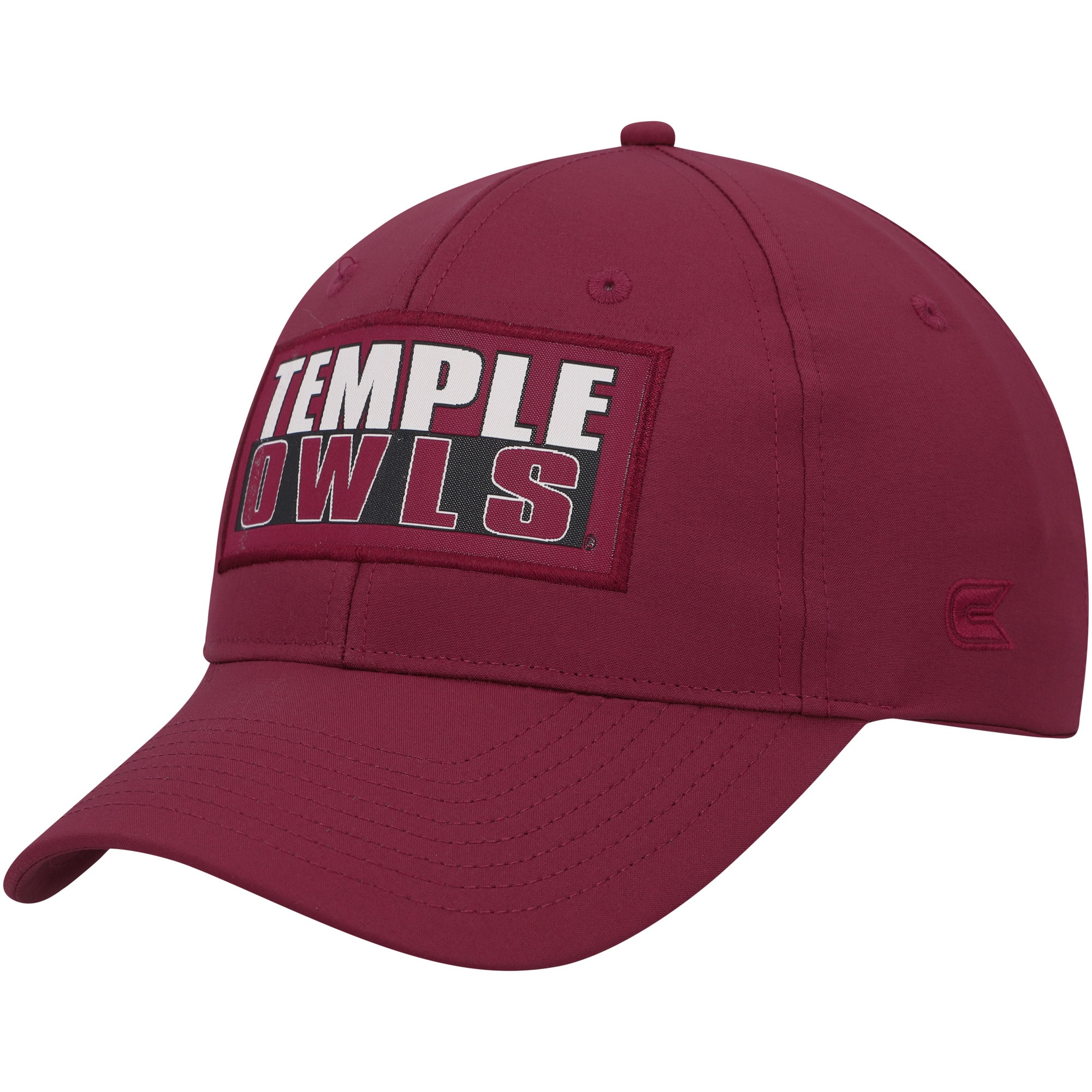 Men's Colosseum Cherry Temple Owls Positraction Snapback Hat - OSFA - image 1 of 4