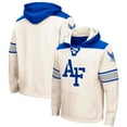 thumbnail image 1 of Men's Colosseum Cream Air Force Falcons 2.0 Lace-Up Pullover Hoodie, 1 of 4