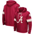 thumbnail image 1 of Men's Colosseum Crimson Alabama Crimson Tide 2.0 Lace-Up Pullover Hoodie, 1 of 4