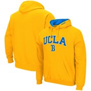 Mens Colosseum Gold UCLA Bruins Arch & Logo 3.0 Pullover Hoodie
