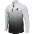 thumbnail image 1 of Men's Colosseum Gray Alabama Crimson Tide Magic Team Logo Quarter-Zip Jacket, 1 of 4