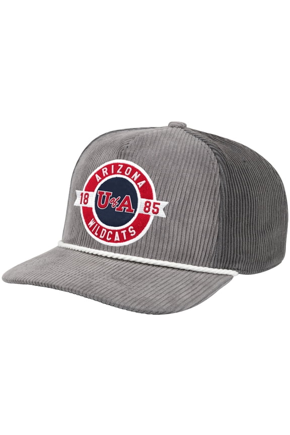 Men's Colosseum  Gray Arizona Wildcats Where's My Hat Podium Adjustable Trucker Hat