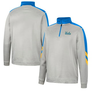 Men's Nike White UCLA Bruins Performance Training Quarter-Zip Pullover  Jacket