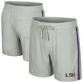 thumbnail image 1 of Men's Colosseum Gray LSU Tigers Mac Shorts, 1 of 3